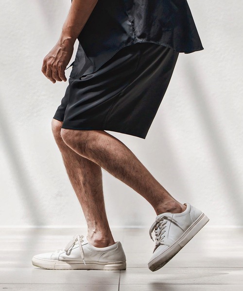 CAMBIO(カンビオ)の「mp13677-ストレッチタックショートパンツ(その他パンツ・メンズ・ブラック/グレー/ベージュ・XL/L/M)」の22枚目の写真