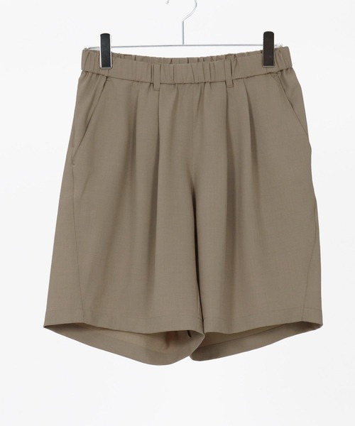 CAMBIO(カンビオ)の「mp13677-ストレッチタックショートパンツ(その他パンツ・メンズ・ブラック/グレー/ベージュ・XL/L/M)」の13枚目の写真