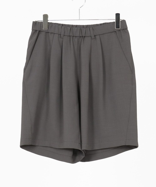 CAMBIO(カンビオ)の「mp13677-ストレッチタックショートパンツ(その他パンツ・メンズ・ブラック/グレー/ベージュ・XL/L/M)」の14枚目の写真