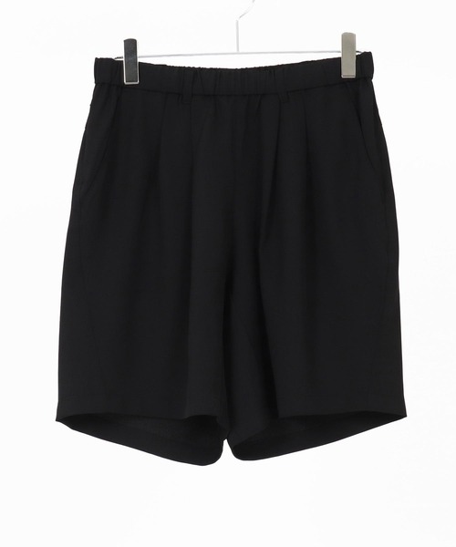 CAMBIO(カンビオ)の「mp13677-ストレッチタックショートパンツ(その他パンツ・メンズ・ブラック/グレー/ベージュ・XL/L/M)」の5枚目の写真