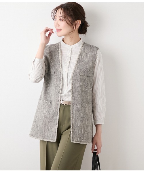 Chesty 完売人気 スカラップニット ラベンダ HANY×Chesty chesty 