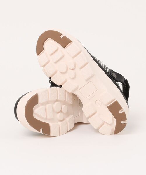 JELLY BEANS(ジェリービーンズ)の「2WAYベルト付きクロッグサボミュールシューズ(215-53158)JELLY BEANS(ジェリービーンズ)(サンダル・レディース・ブラック×ホワイト/ベージュ/アイボリー・S/L/M)」の19枚目の写真