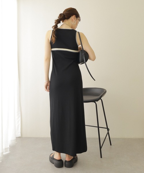 【美品】セオリー　ワンピース 半袖 Tailor セレモニー ネイビー　3XL ドレス・ワンピース | Theory luxe[セオリーリュクス]公式通販サイト