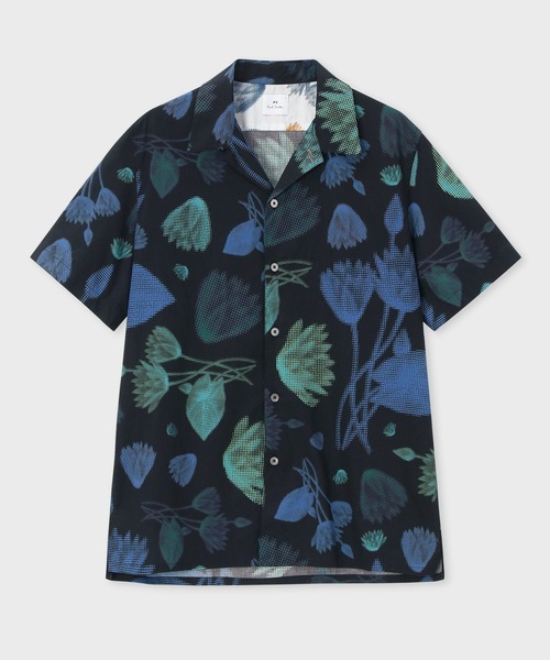 Paul Smith Glitch Floral プリント オープンカラーシャツ Paul Smith（ポールスミス）の「