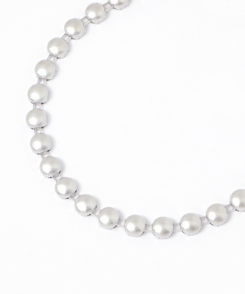 Elura（エルーラ）の「サテライトチェーンネックレス/494157（ネックレス・レディース・シルバー・ONE SIZE）」の4枚目の写真