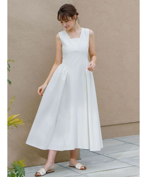 dazzlin(ダズリン)の「サイドボリュームドレス(ドレス・レディース・アイボリー/ネイビー・SMALL/MEDIUM)」の22枚目の写真