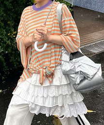 Alley Tokyo | マルチボーダーBIG T(Tシャツ/カットソー)