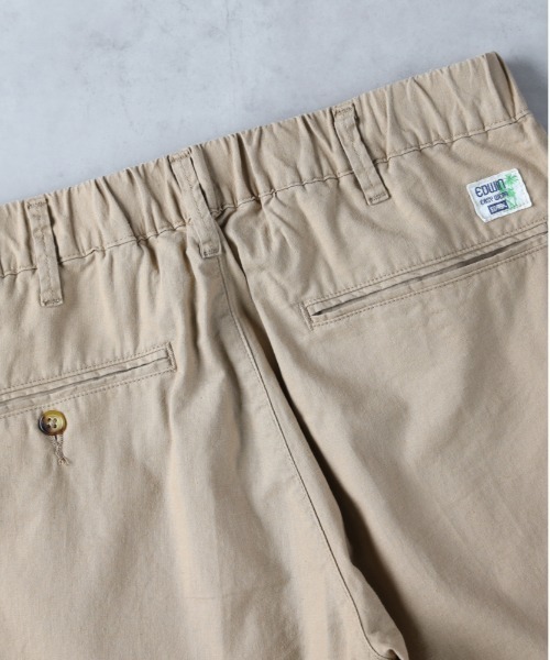 EDWIN(エドウィン)の「【EDWIN】ワンタックトラウザー(チノパンツ・メンズ・ベージュ・M/L/XL/S)」の5枚目の写真