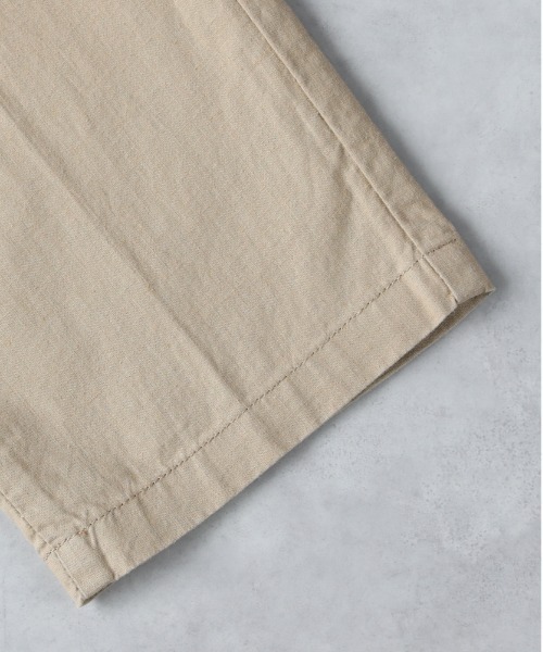 EDWIN(エドウィン)の「【EDWIN】ワンタックトラウザー(チノパンツ・メンズ・ベージュ・M/L/XL/S)」の6枚目の写真