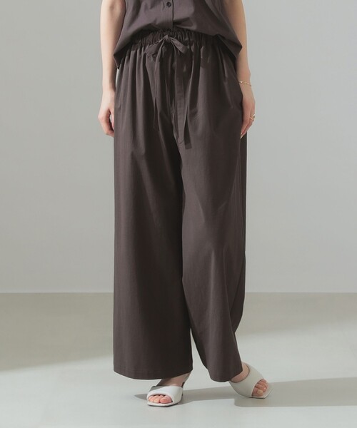 Demi Luxe BEAMS デミルクス　ビームス　パンツ　リボン Demi-Luxe BEAMS（デミルクス ビームス）ウエストリボン ドライ