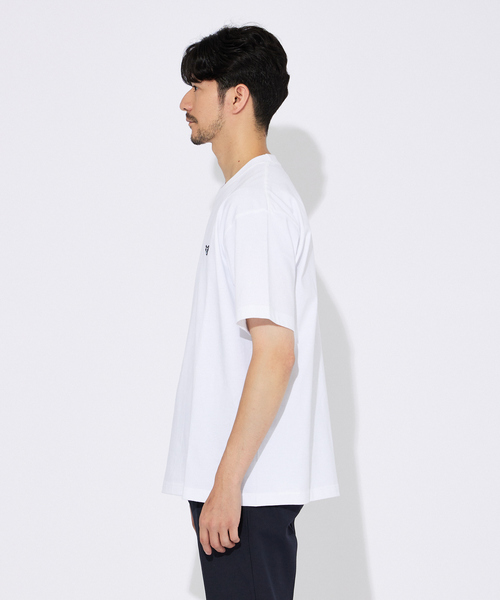 HANES（ヘインズ）の「【Hanes/ヘインズ】BEEFY-T / ロゴTシャツ / パックTシャツ（Tシャツ/カットソー・メンズ・ホワイト/ブラック・M/L/XL）」の4枚目の写真