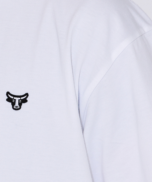 HANES（ヘインズ）の「【Hanes/ヘインズ】BEEFY-T / ロゴTシャツ / パックTシャツ（Tシャツ/カットソー・メンズ・ホワイト/ブラック・M/L/XL）」の8枚目の写真