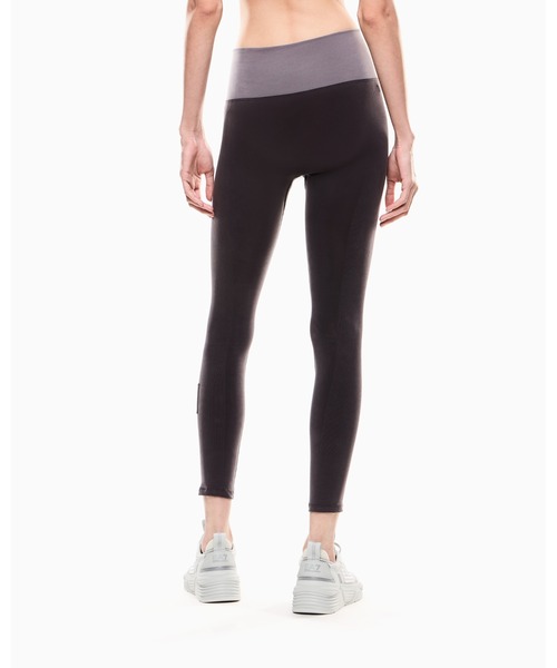 EMPORIO ARMANI EA7(エンポリオアルマーニイーエーセブン)の「【エンポリオ アルマーニ EA7】Sporty Forever レギンス ストレッチキュプラ(レギンス/スパッツ・レディース・ライトグレー・XS/S/M/L)」の2枚目の写真