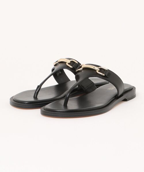 MICHAEL KORS サンダル COLBY レザー スライド レディース