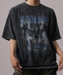 SlashDate | 【82】 ロックテイスト プリントTシャツ バックプリント メンズ　レディース(Tシャツ/カットソー)