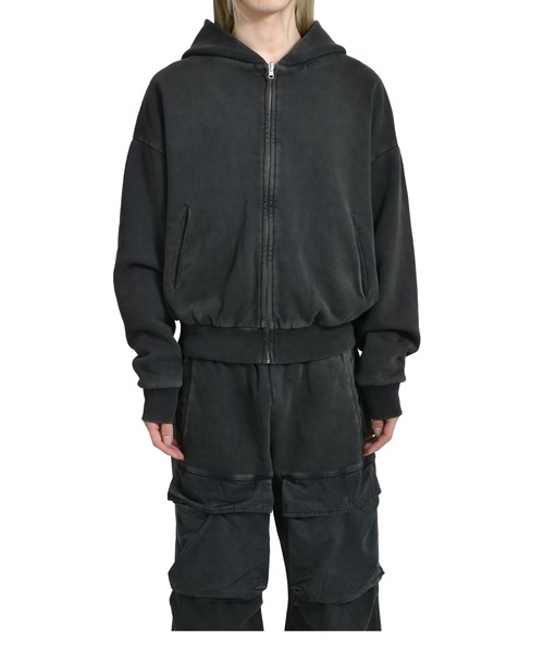 entire studios（エンタイアスタジオ）の「THERMAL HOOD（パーカー・メンズ・ブラック系その他・LARGE/MEDIUM/SMALL）」の6枚目の写真