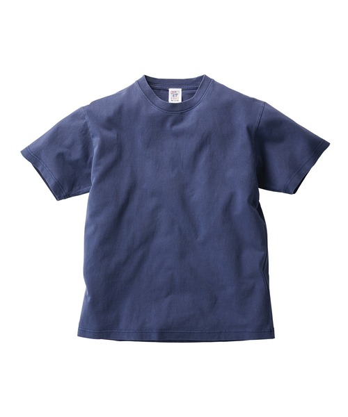 CROSS & STITCH(クロスステッチ)の「【Cross&Stitch】ピグメントダイ ヴィンテージライクTシャツ 半袖 無地 PGT-144(Tシャツ/カットソー・メンズ・ネイビー/ブラック/ナチュラル・M/L/XL)」の3枚目の写真