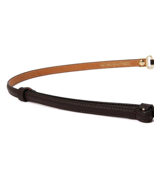 NATURAL BEAUTY BASIC（ナチュラルビューティーベーシック）の「カクシボスレンダーベルト（ベルト・レディース・ブラック/ブラウン/ダークブラウン・FREE）」の14枚目の写真