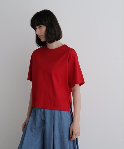 LE PHIL(ルフィル)の「パーフェクトTコンパクトポンチ(Tシャツ/カットソー・レディース・ホワイト/ブラック/グリーン/レッド・F)」の20枚目の写真