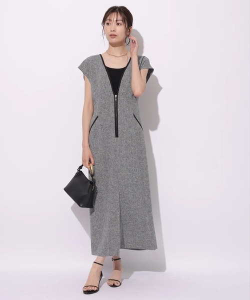 ジャンスカ ワンピース Mystrada 新品 タグ付き パープル ジャンスカ ワンピース Mystrada 新品 タグ付き パープル - メルカリ