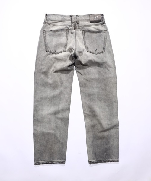 TMT（ティーエムティー）の「12oz SOFT BLACK DENIM 5P STRAIGHT（デニムパンツ・メンズ・グレー/ブラック/ライトグレー・MEDIUM/LARGE/X-LARGE）」の9枚目の写真