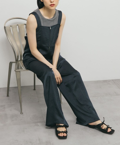 NEAT 21AW コットンサテン　オーバーオール NEAT 21AW コットンサテンオーバーオール