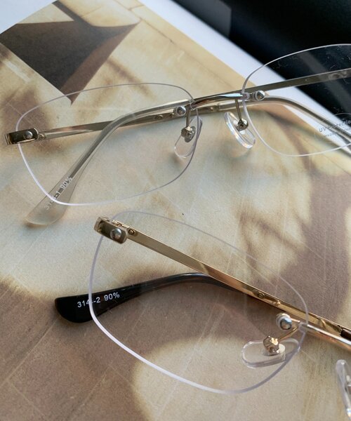 DouDou（ドゥドゥ）の「フレームレスサングラス＋ケースセット（サングラス・レディース・ゴールド/シルバー・FREE）」の15枚目の写真