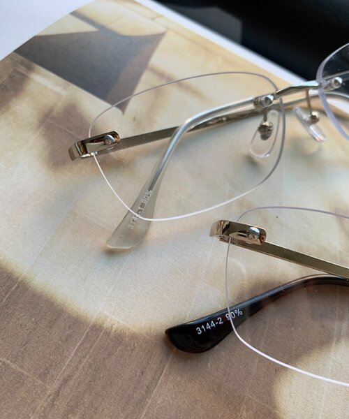 DouDou（ドゥドゥ）の「フレームレスサングラス＋ケースセット（サングラス・レディース・ゴールド/シルバー・FREE）」の16枚目の写真