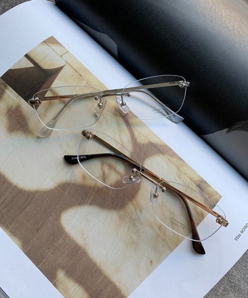 DouDou（ドゥドゥ）の「フレームレスサングラス＋ケースセット（サングラス・レディース・ゴールド/シルバー・FREE）」の17枚目の写真