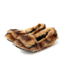 Pippichic | 【1/1値下げ】PIPPICHIC / エコファー フラットシューズ(その他シューズ)