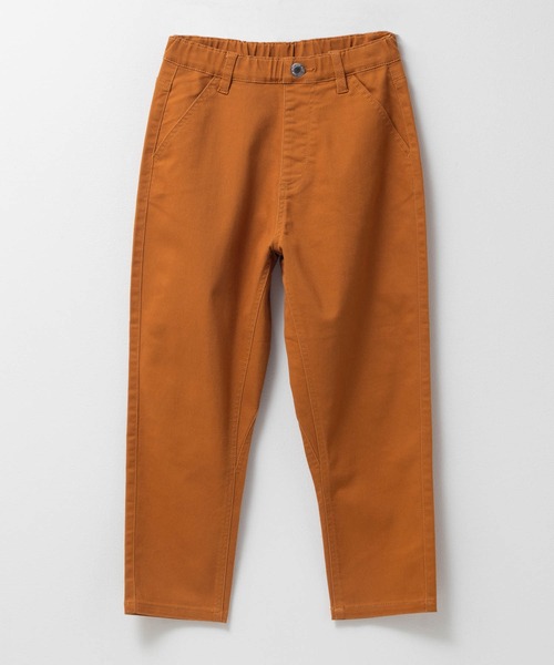 NAVY（ネイビー）の「NAVY のびるモン ツイルストレッチベグトップパンツ（デニムパンツ・キッズ・グリーン/ベージュ/オレンジ・160/150/140/130/120）」の4枚目の写真