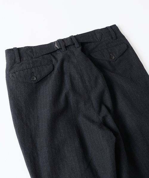 J.S.Homestead / W/L/Si バックル バック パンツ（スラックス