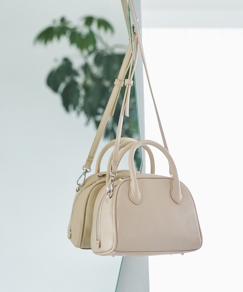 セール】旅するボストンバッグ ソフトシンセティックレザーミニ