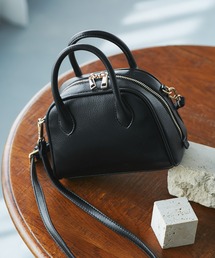 ROPE' PICNIC | ソフトシンセティックレザーミニボストン(ショルダーバッグ)