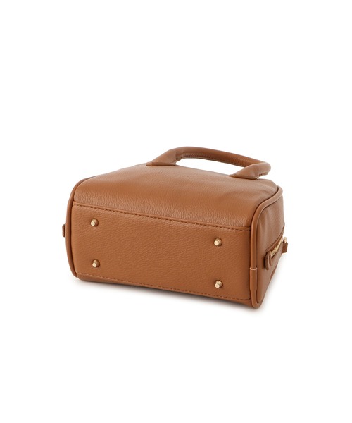 ROPE' PICNIC（ロペピクニック）の「旅するボストンバッグ ソフトシンセティックレザーミニボストンバッグ（ショルダーバッグ・レディース・ブラック/イエロー系その他3/ベージュ系その他・FREE）」の13枚目の写真