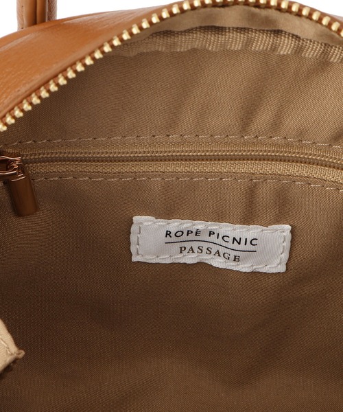 ROPE' PICNIC（ロペピクニック）の「旅するボストンバッグ ソフトシンセティックレザーミニボストンバッグ（ショルダーバッグ・レディース・ブラック/イエロー系その他3/ベージュ系その他・FREE）」の15枚目の写真