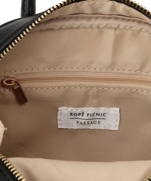 ROPE' PICNIC（ロペピクニック）の「旅するボストンバッグ ソフトシンセティックレザーミニボストンバッグ（ショルダーバッグ・レディース・ブラック/イエロー系その他3/ベージュ系その他・FREE）」の22枚目の写真