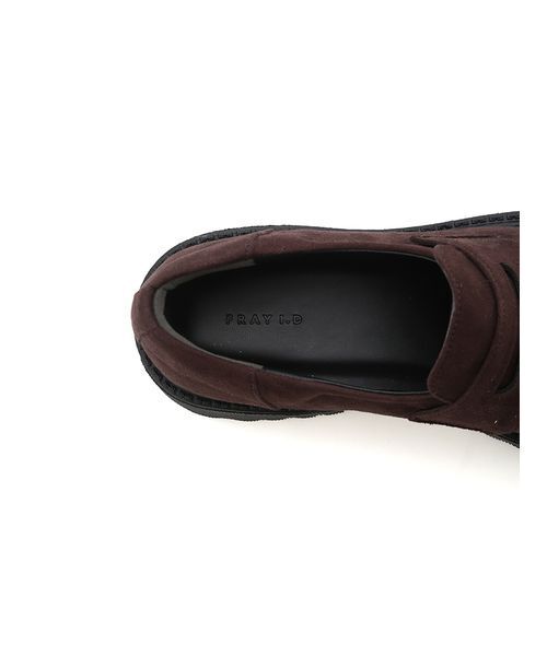 FRAY I.D（フレイアイディー）の「プラットフォームローファー（ローファー・レディース・ブラウン/ブラック・36/37/38）」の12枚目の写真