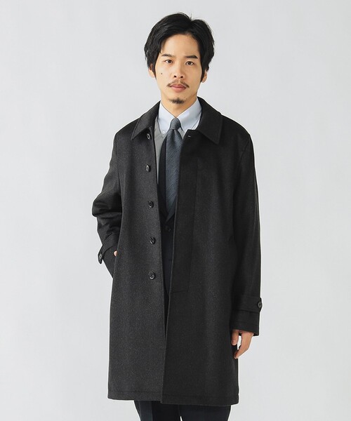 セール】ウール ステンカラーコート（ステンカラーコート）｜BEAMS