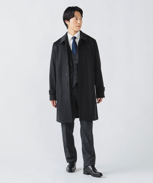 セール】ウール ステンカラーコート（ステンカラーコート）｜BEAMS