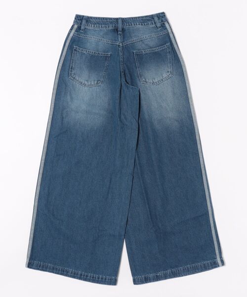 adidas アディダス W DENIM WIDE PANT ロングパンツ JV7454