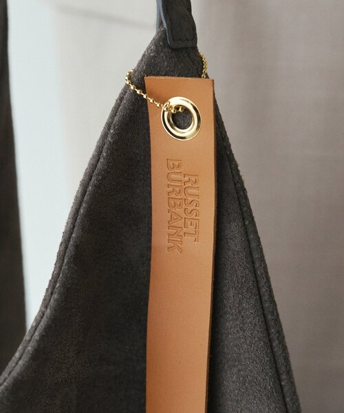 M*o様 【新品】russet ラシット スエードシンプルショルダー ブラウン スエードワンショルダーバッグ（ショルダーバッグ）｜russet