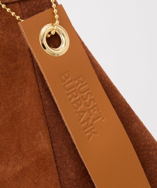 M*o様 【新品】russet ラシット スエードシンプルショルダー ブラウン スエード横長ショルダーバッグ | russet(ラシット)レディース