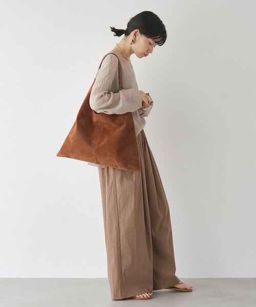 M*o様 【新品】russet ラシット スエードシンプルショルダー ブラウン M*o様 【新品】russet ラシット スエードシンプルショルダー