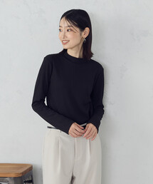 プチハイネック ロングTシャツ