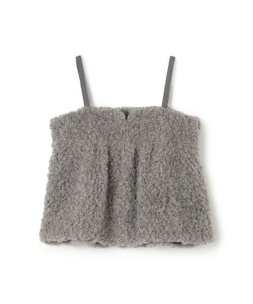 a*様 Ballsey ミックスファー キャミソールプルオーバー ミックスファー キャミソールプルオーバー（その他トップス）｜BALLSEY