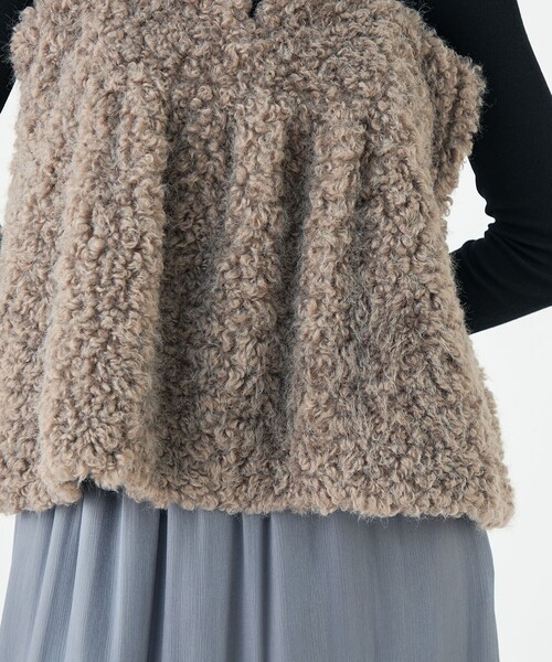 ミックスファー キャミソールプルオーバー（その他トップス）｜BALLSEY