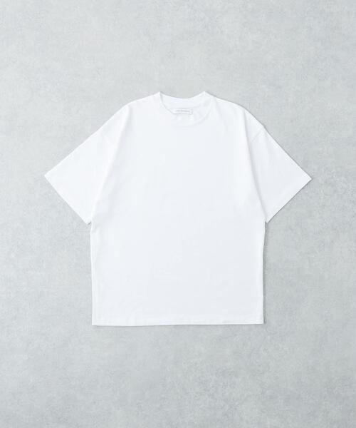 URBAN RESEARCH（アーバンリサーチ）の「Premium Organic Cotton T-shirts（Tシャツ/カットソー・メンズ・ネイビー/ホワイト/グリーン/ボルドー・MEDIUM/LARGE）」の2枚目の写真