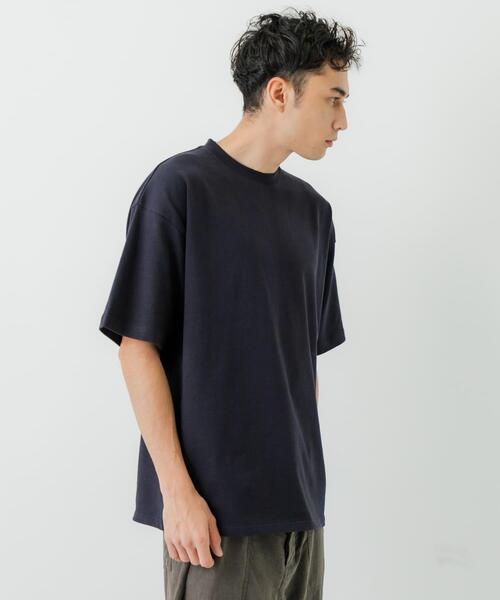 URBAN RESEARCH（アーバンリサーチ）の「Premium Organic Cotton T-shirts（Tシャツ/カットソー・メンズ・ネイビー/ホワイト/グリーン/ボルドー・MEDIUM/LARGE）」の13枚目の写真