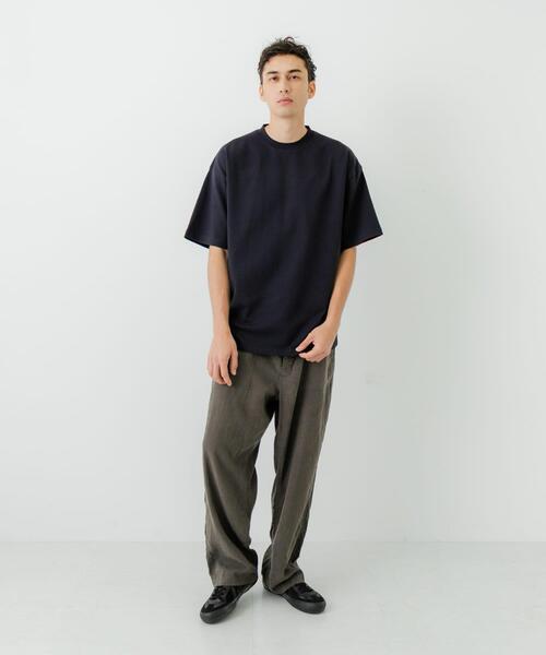 URBAN RESEARCH（アーバンリサーチ）の「Premium Organic Cotton T-shirts（Tシャツ/カットソー・メンズ・ネイビー/ホワイト/グリーン/ボルドー・MEDIUM/LARGE）」の12枚目の写真